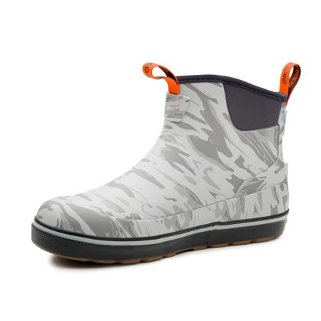 Grundens Deck Boss Ankle Boot - Glacier Liquid Print - 10