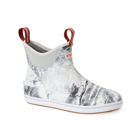 Men's Xtratuf 6" Ankle Deck Boot Rain Boots Outdoor 14 White Camo