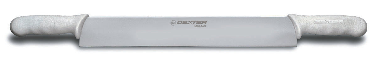 Dexter Russell 14" S118-14DH Sani-Safe Cheese Knife with White Handle