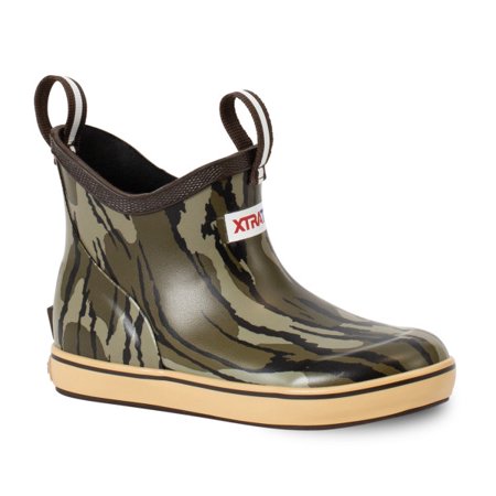 XTRATUF Kids' Mossy Oak Bottomland Ankle Deck Boot, Size 13 M