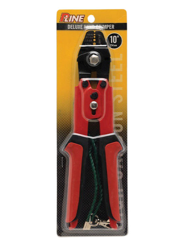 P-Line Deluxe Carbon Steel Hand Crimper NEW