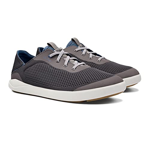 Men's OluKai Moku Pae Sneakers 10 Regular Pavement/Vintage Blue
