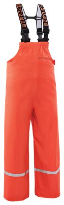 Grundens Zenith Childs Bib Pant - Orange - Size 12