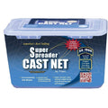 FITEC SS1000 Super Spreader Cast Net, 8'x3/16",Clear Mono, Coated Steel 1 Lb Wts