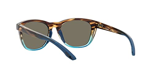 Costa Del Mar Aleta 9108 Sunglasses 910801 - Wahoo - Blue Mirror Women Round