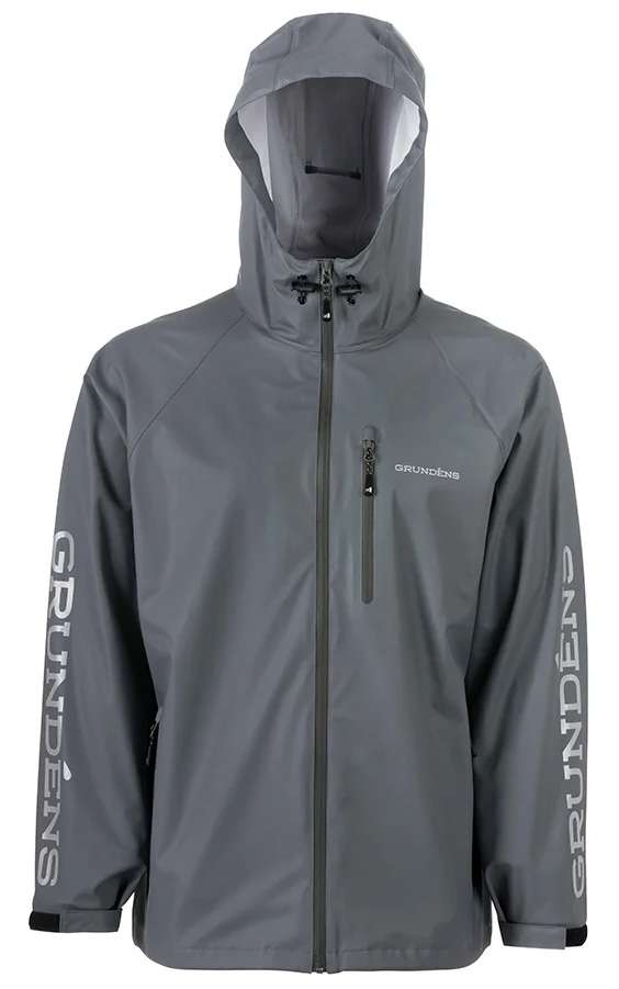 Grundens Men's Tourney Waterproof Fishing Jacket - Iron Grey M