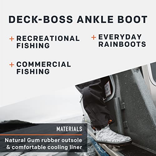 Grundéns Deck-Boss Ankle Boot, White Squall, 13