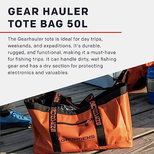 Grundens Gear Hauler 50L Waterproof Fishing Tote Bag