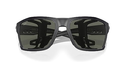 Costa Del Mar King Tide 8 Polarized 911104 Men's Sunglasses Black Size 60