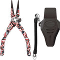 Danco Admiral Series Pliers, 7.5in Overall, Teflon Coated 420 Stainless, Rubberized Aluminum Handle, Rubber Sheath, PA75LS-RC-T-USA
