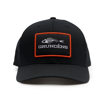 Grundens Fish Bones Trucker 312 Hat, in Black/Charcoal | by West Marine