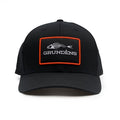 Grundens Fish Bones Trucker 312 Hat, in Black/Charcoal | by West Marine