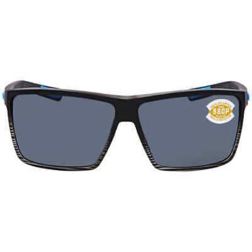 Costa Rincon Men's Sunglasses Grey Polarized 63-11-140