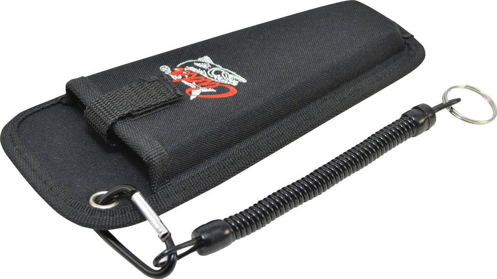 Cuda Knives Cuda Sheath and Lanyard, 8in Overall, Includes Black Cord Lanyard, Fits Cuda Pliers and Snips 18825, 18827, 18828, 18829, 18838, 18096, 18