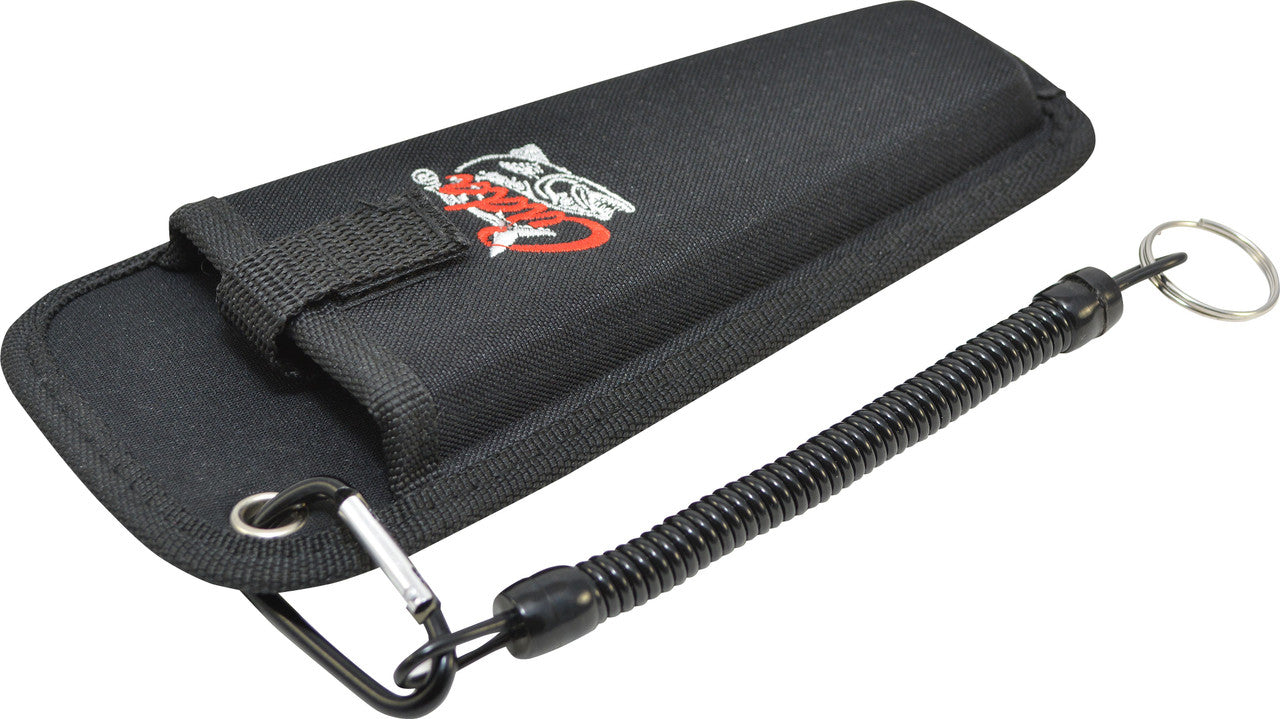 Cuda Knives Cuda Sheath and Lanyard, 8in Overall, Includes Black Cord Lanyard, Fits Cuda Pliers and Snips 18825, 18827, 18828, 18829, 18838, 18096, 18