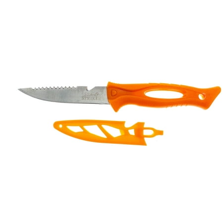 Sea Striker 6 Fillet Knife W/ Sheath 24 Pc Bucket Display, Assorted Colors, SSPFK6-24
