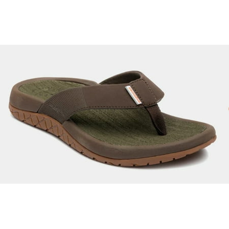 Grundens Fishfinder Sandals - Dark Brown - 13