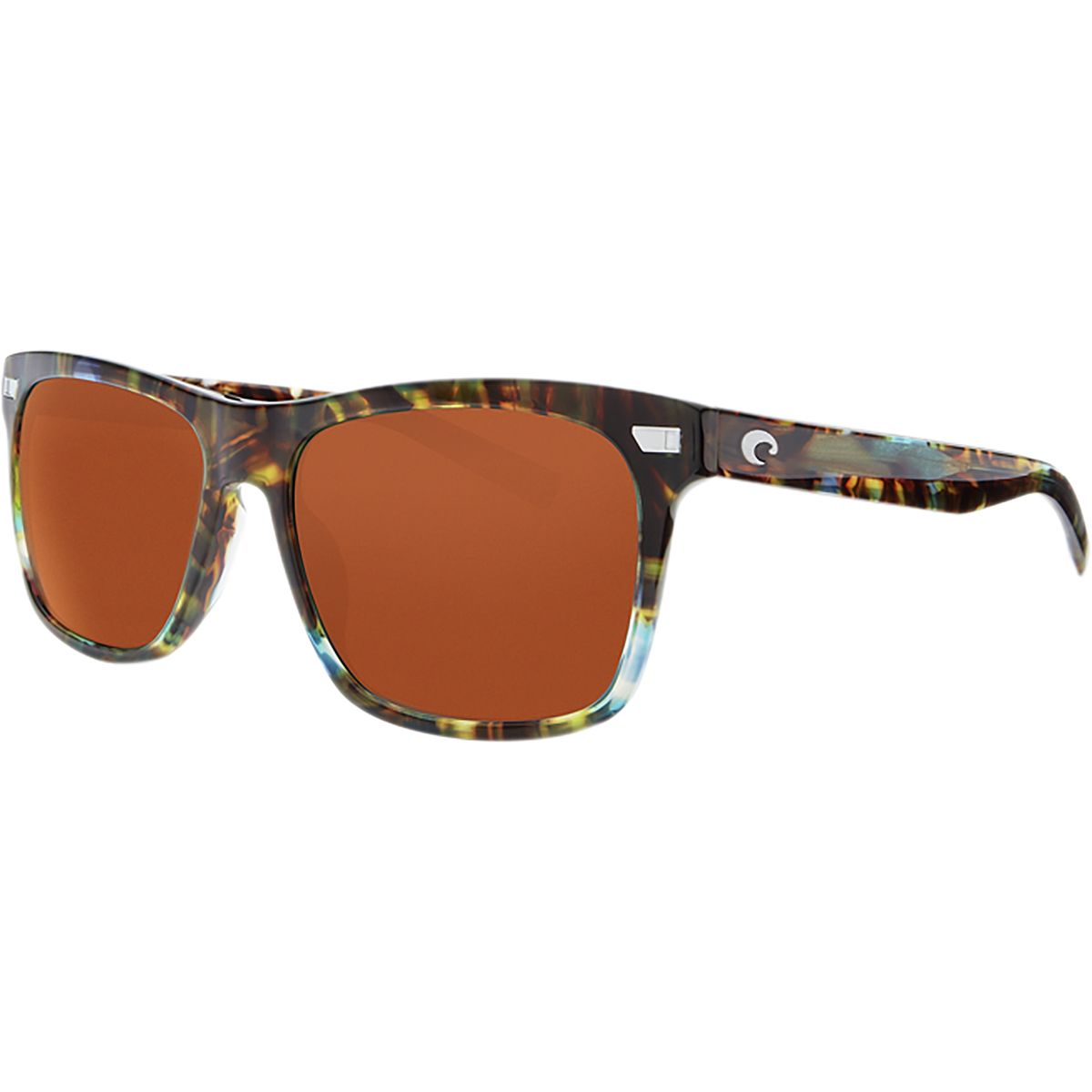 Costa Aransas 580G Polarized Sunglasses, Matte Tortoise/Gray