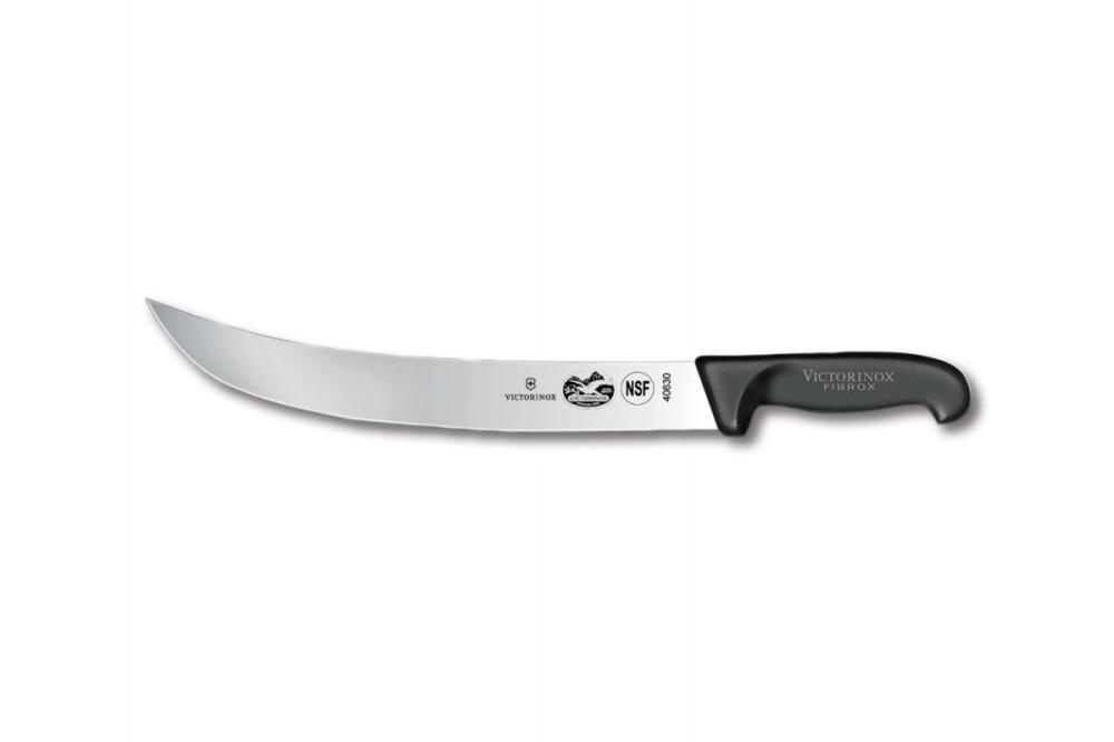 Fibrox 12" Cimeter Knife Curved Blade Victorinox Canada (Black)