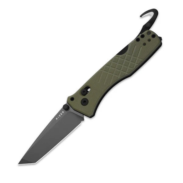 Benchmade Bailout Axis Tanto Knife, Gray Coated, One Size