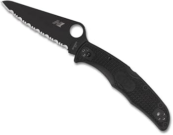 Spyderco Pacific Salt 2 Folding Knife 3.78in Plain Black