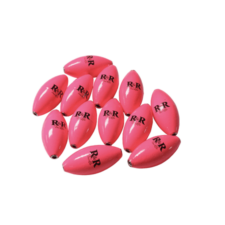 R&ampR Tackle Kite Floats - Pink - 12 Pack